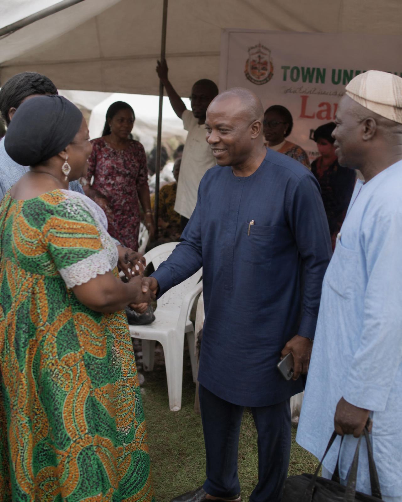 Community members gathered at an AOL Foundation event